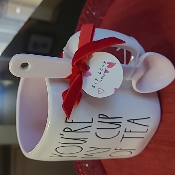 🩷Rae Dunn Mug w/Spoon - Picture 3 of 5
